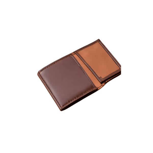 Men's leather bifold wallet
