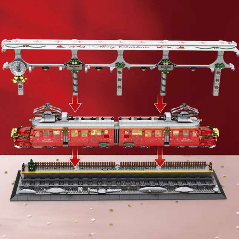 Christmas Train Set 2821pcs-2