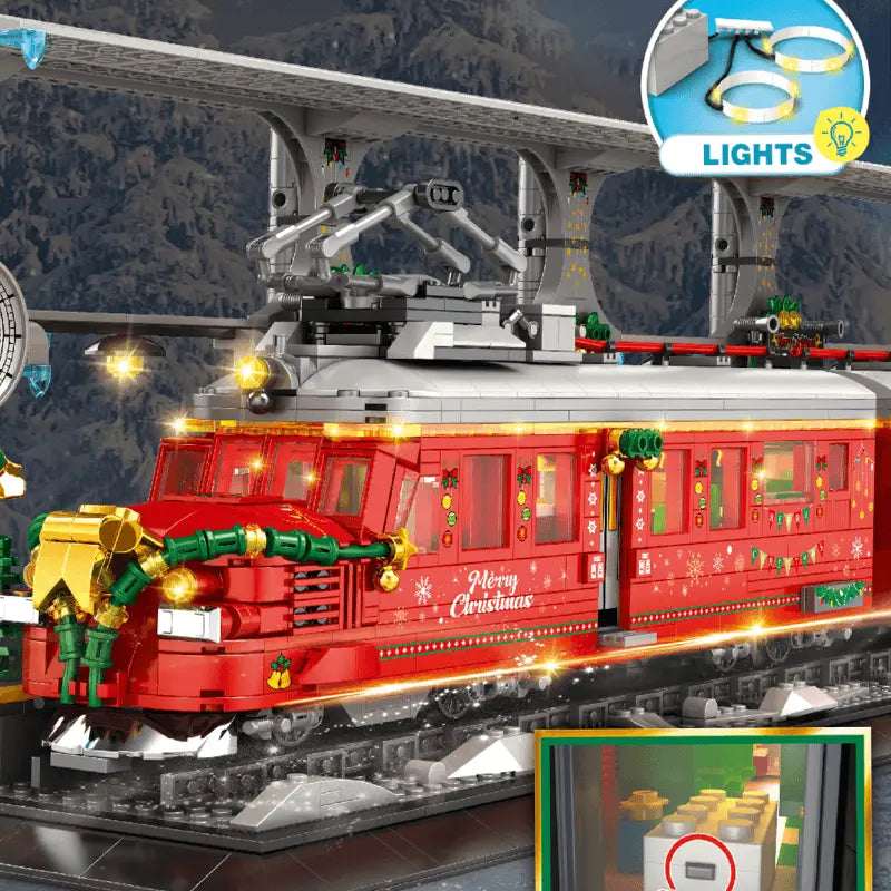 Christmas Train Set 2821pcs-3