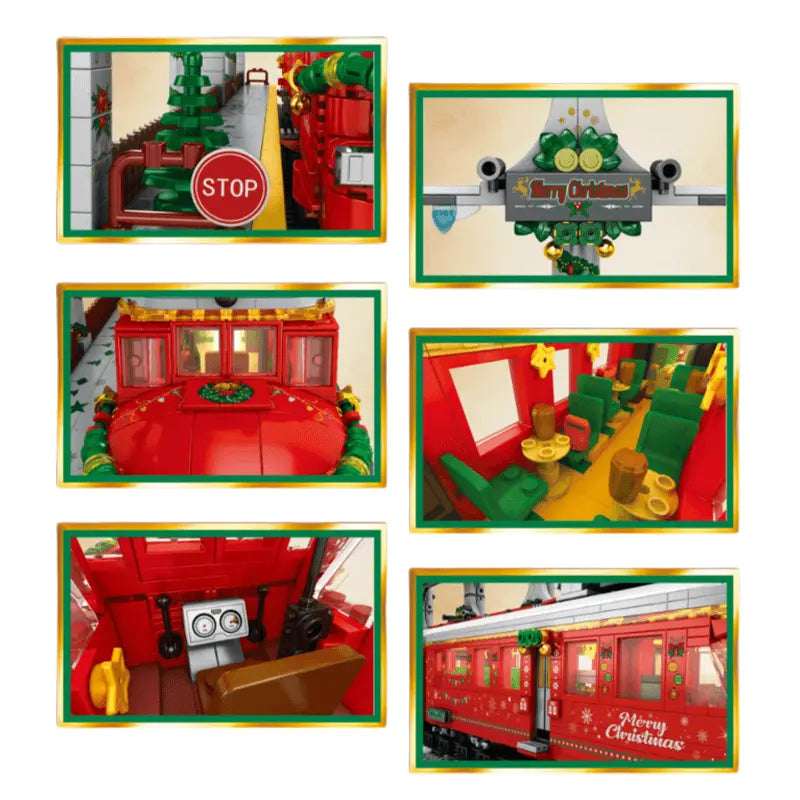 Christmas Train Set 2821pcs-4