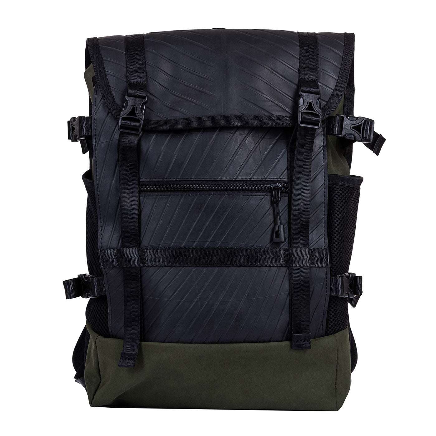 Colonel Vegan Water Resistant Backpack with Laptop Compartment-0