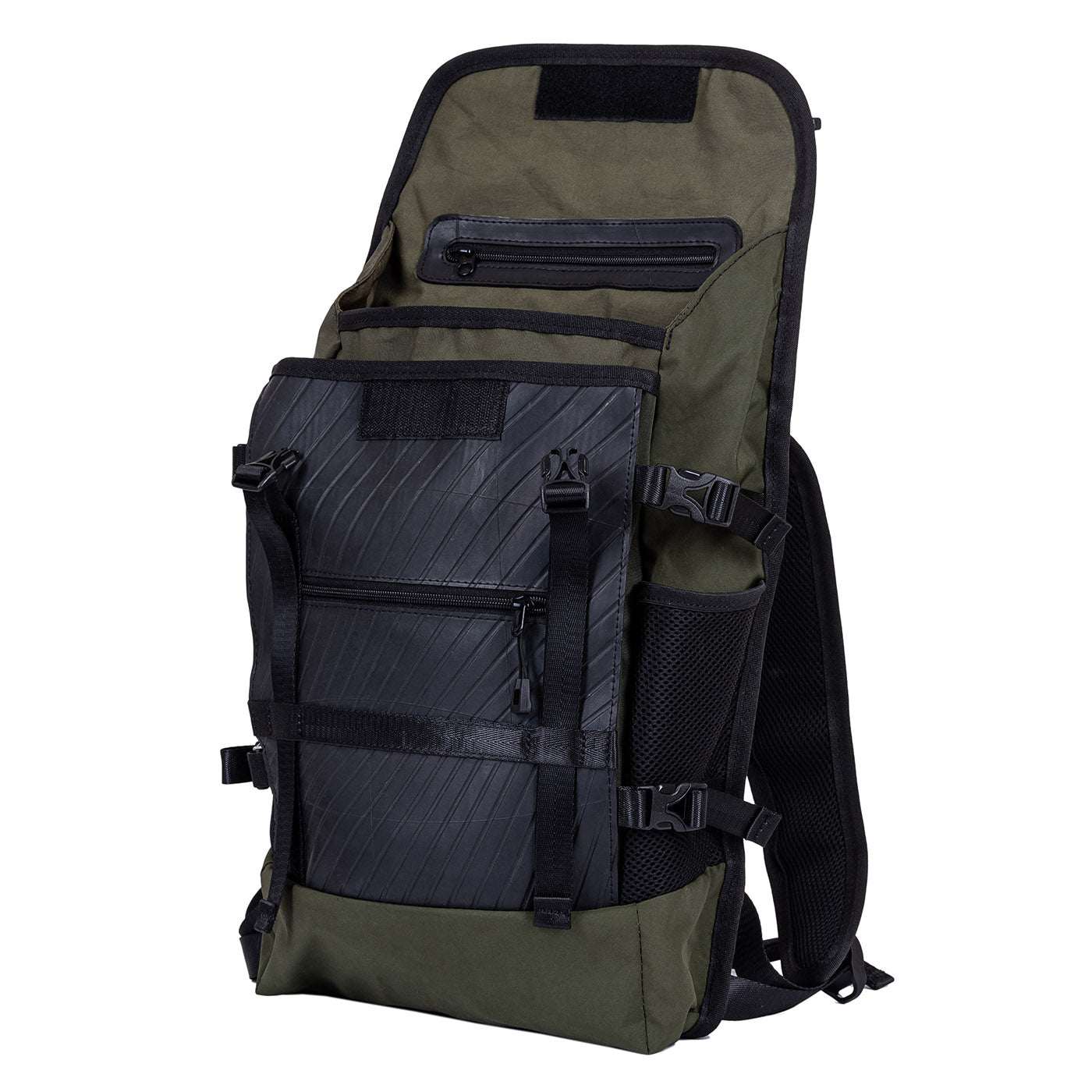 Colonel Vegan Water Resistant Backpack with Laptop Compartment-4