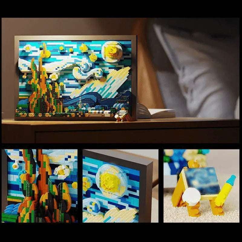 Van Gogh's Starry Night  1730pcs-3
