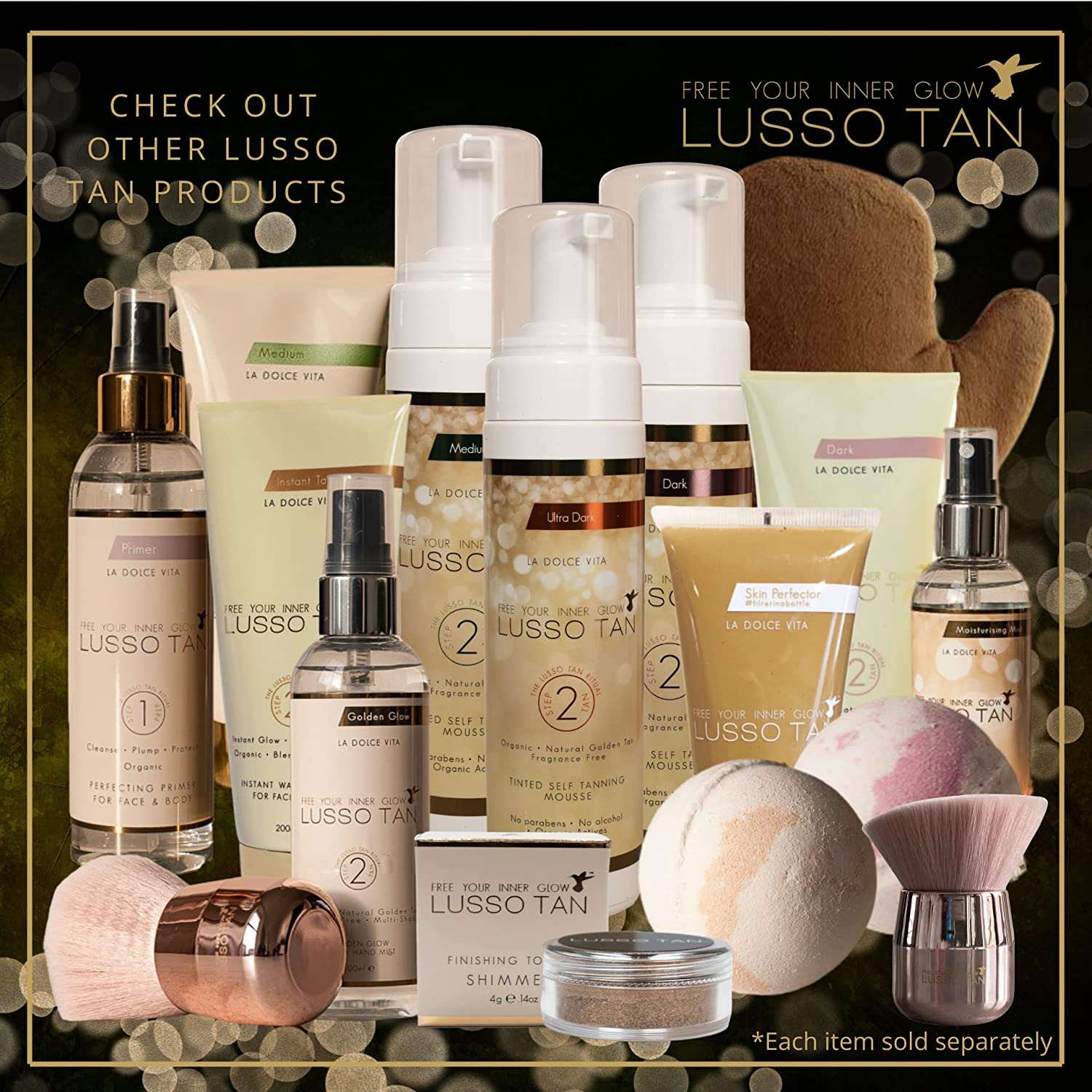 Golden Glow - Hand and Face Tanning Water