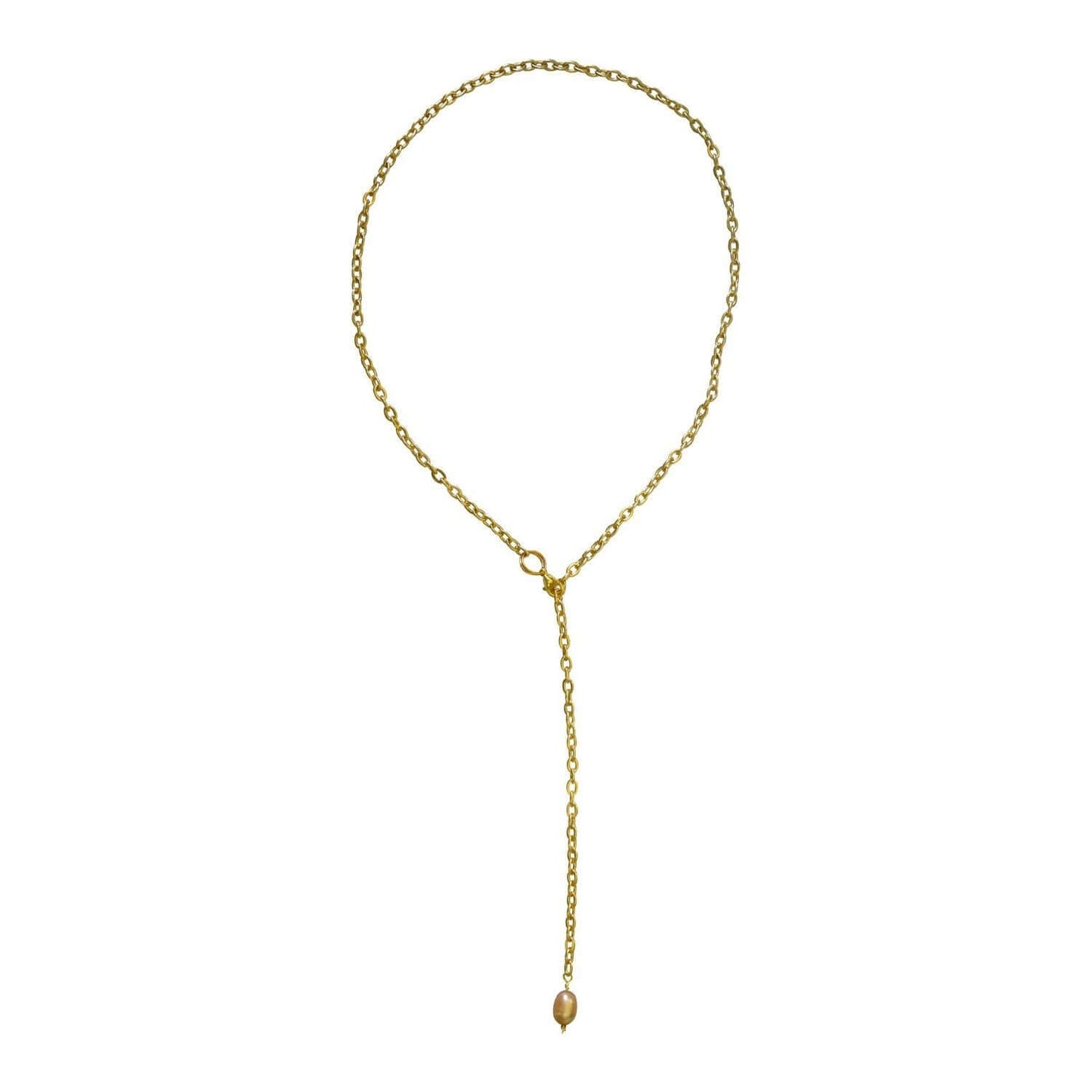 Lairat pink freshwater pearl necklace | by Ifemi Jewels-1
